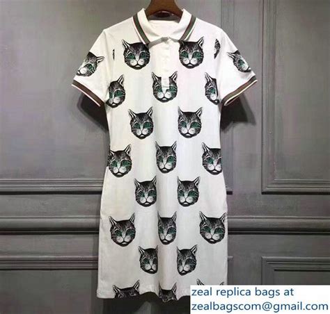 guccie cat dress